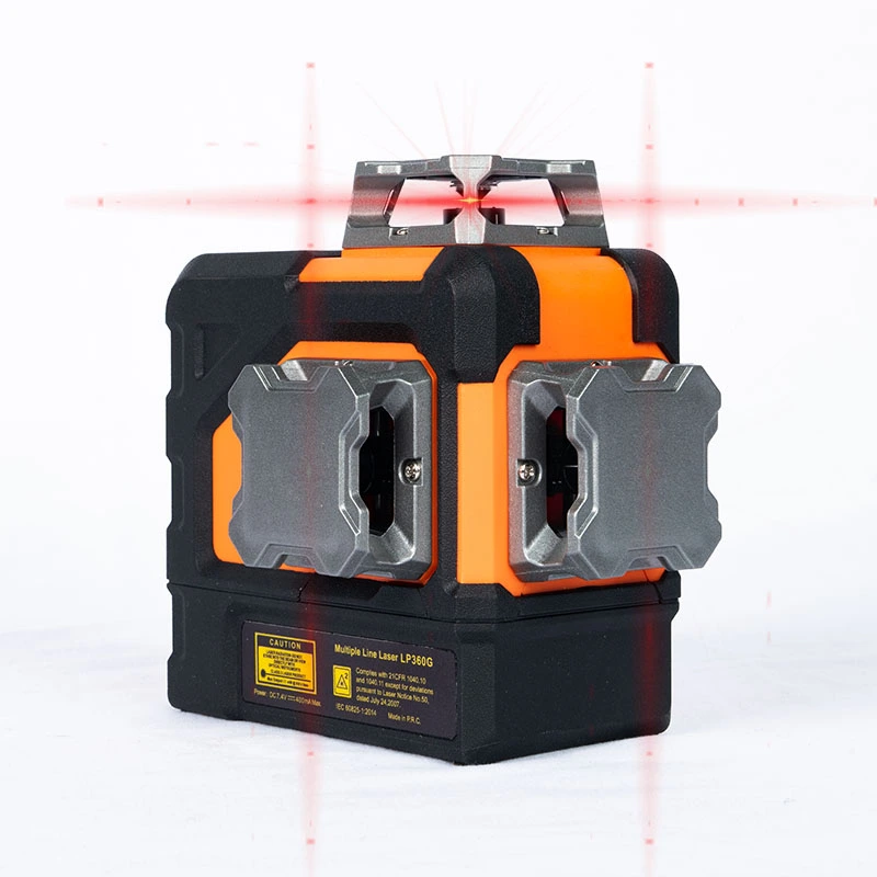 3D super parlaq qırmızı lazer səviyyəsi